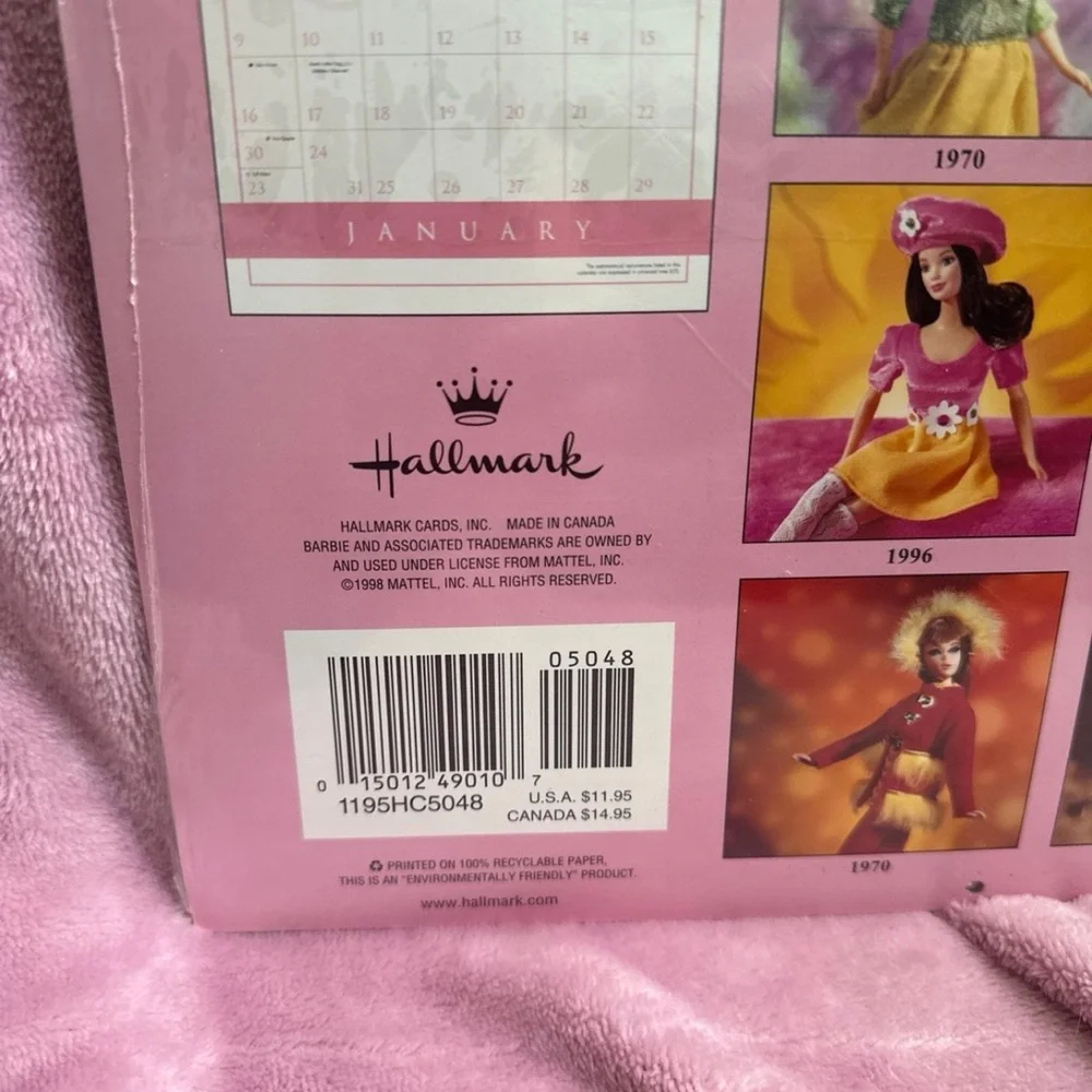 BARBIE 1999 40th Edition Calender